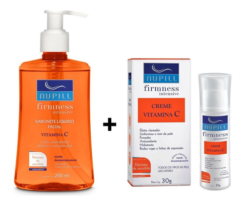 kit Creme Vitamina C Nupill